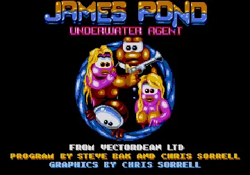 James Pond - Underwater Agent (USA, Europe) screen shot title